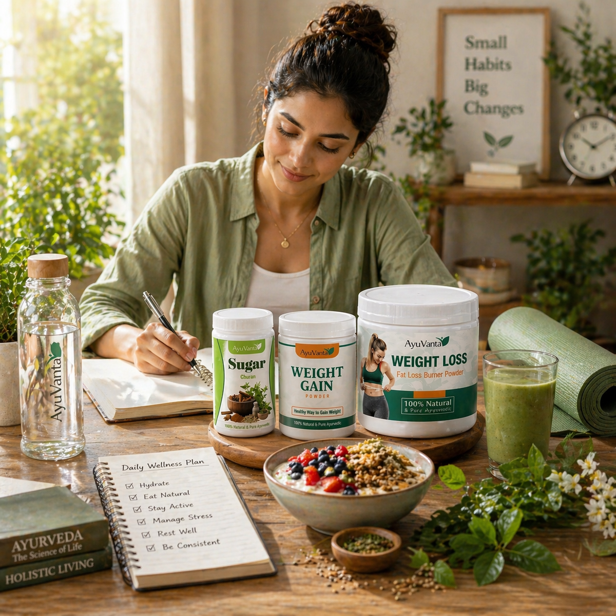 Building a Simple Daily Wellness Routine